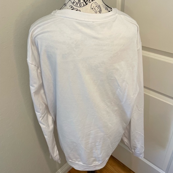 Smiley Face Crew Sweatshirt size XXL.  SHEIN - Picture 3 of 9